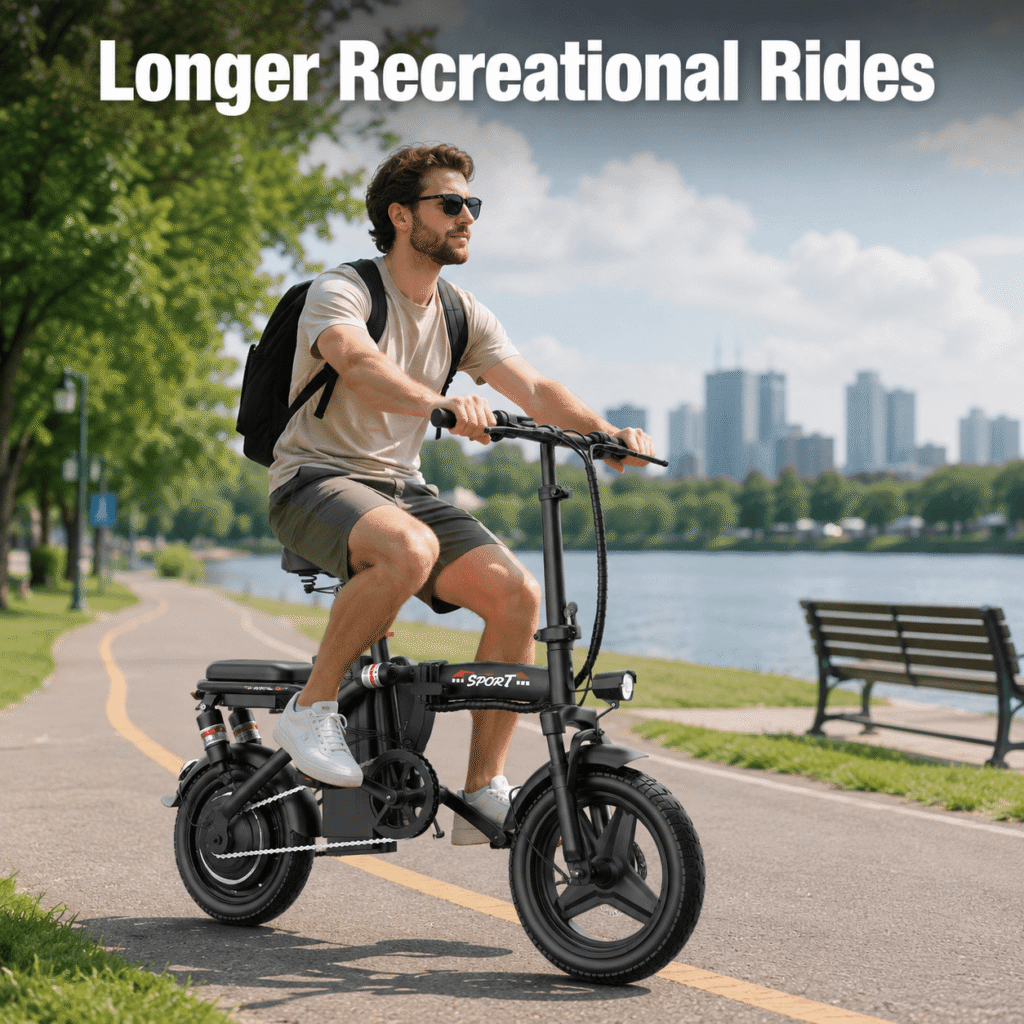 AZHAR Electric Bike - Longer Recreational Rides